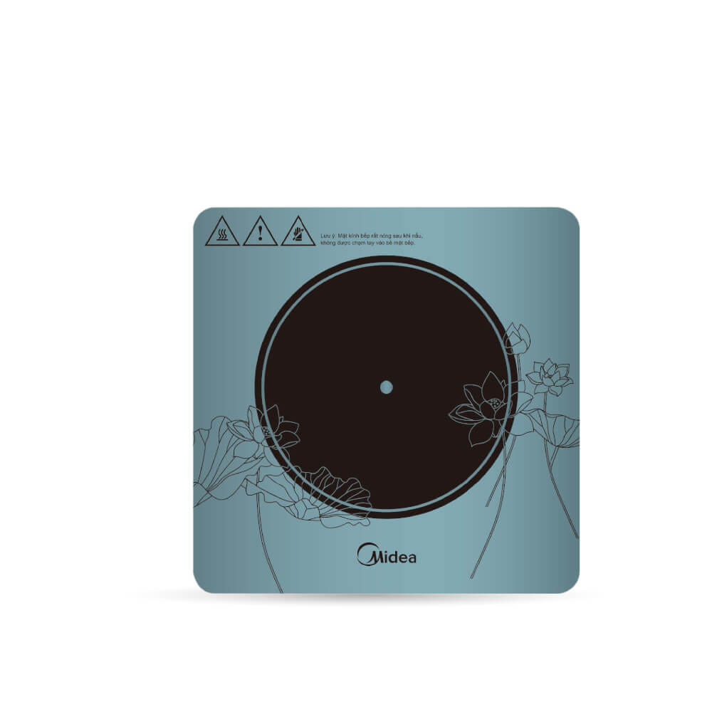  เตาแม่เหล็กไฟฟ้า Midea COOKKY1600 series รุ่น MIC160K0AGB สีฟ้า_0